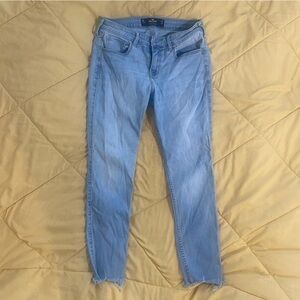 Hollister Light Blue Ankle Jeans